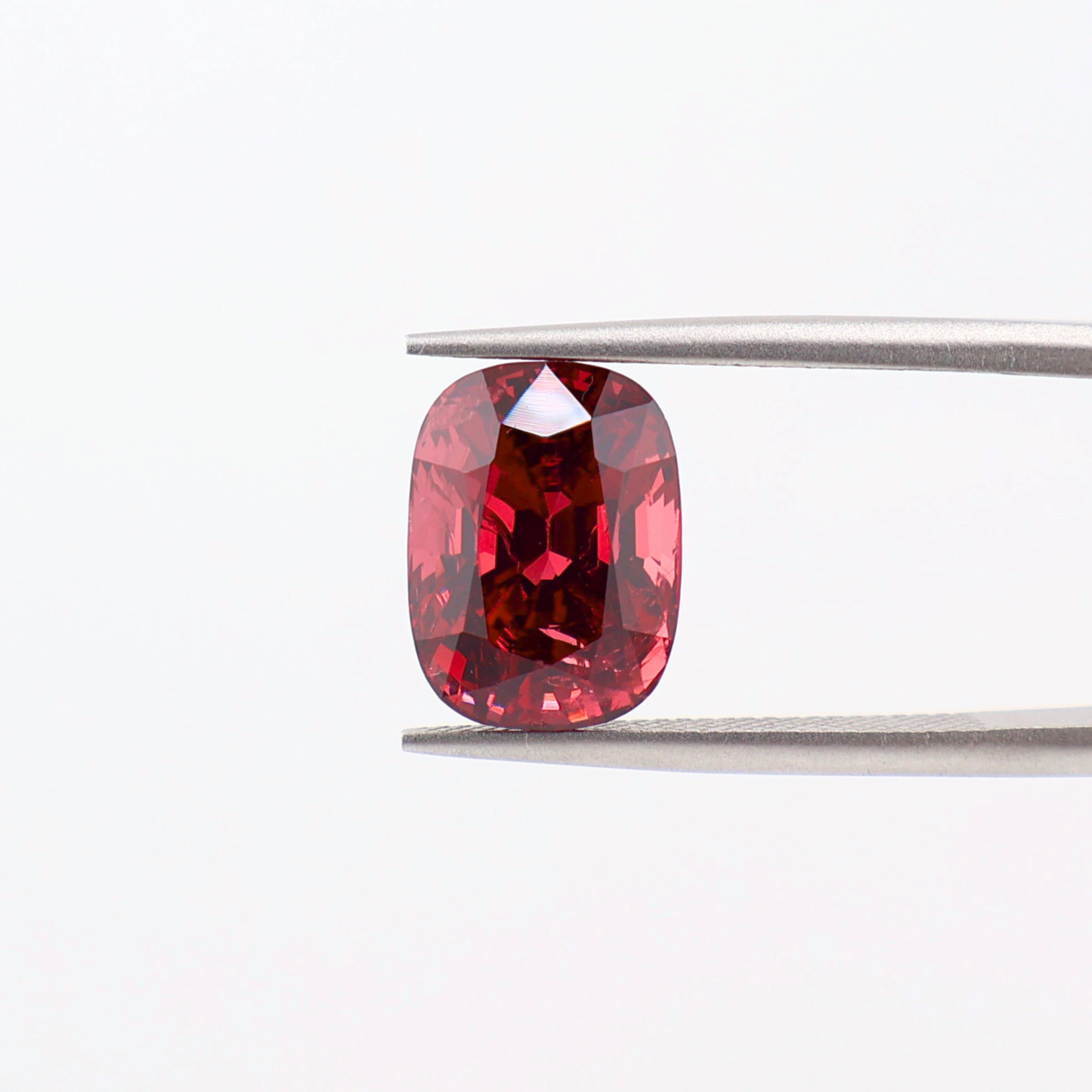 Red Spinel 6.36ct, Burma (Myanmar) with Certificate