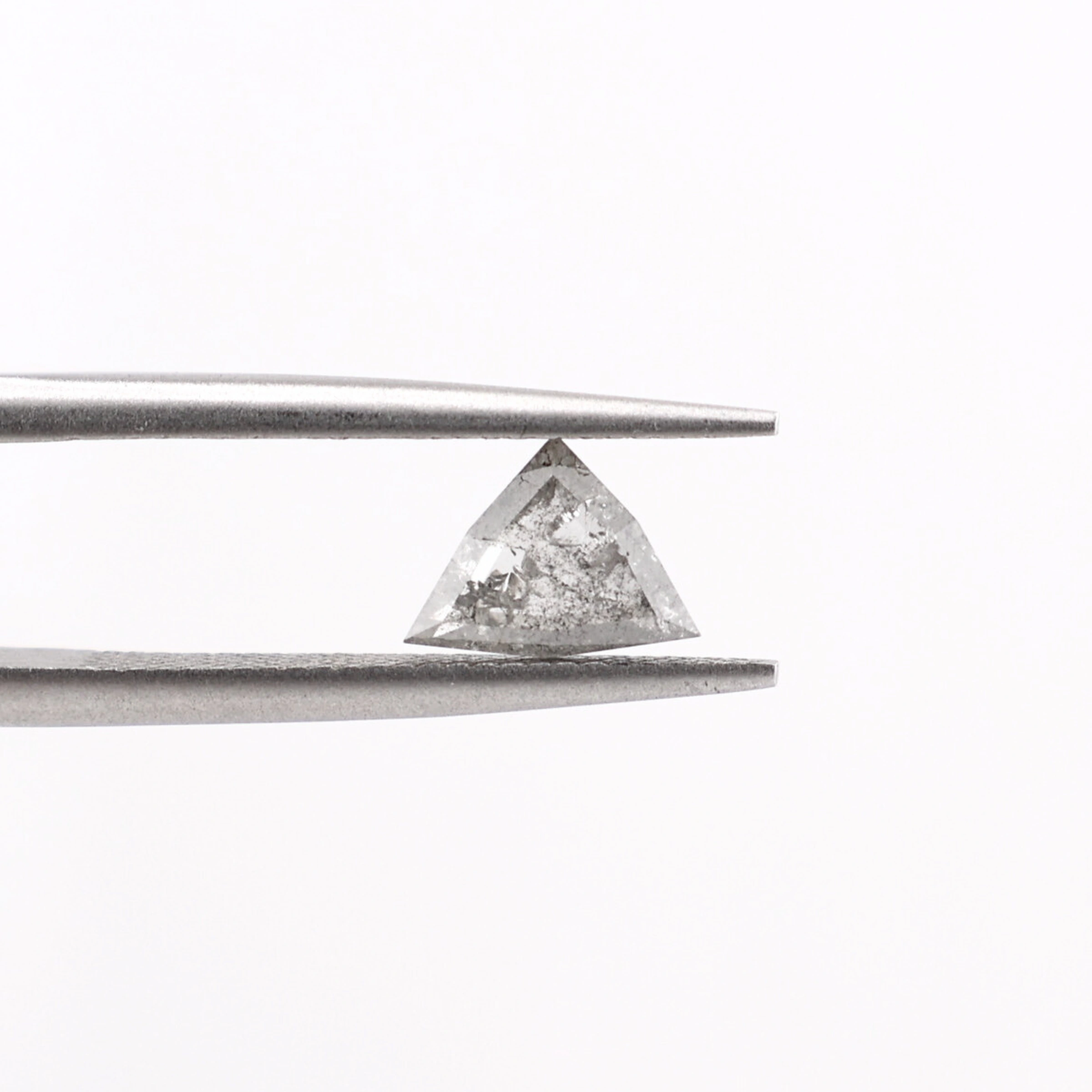Triangular Salt and Pepper Diamond 0.66ct, Africa