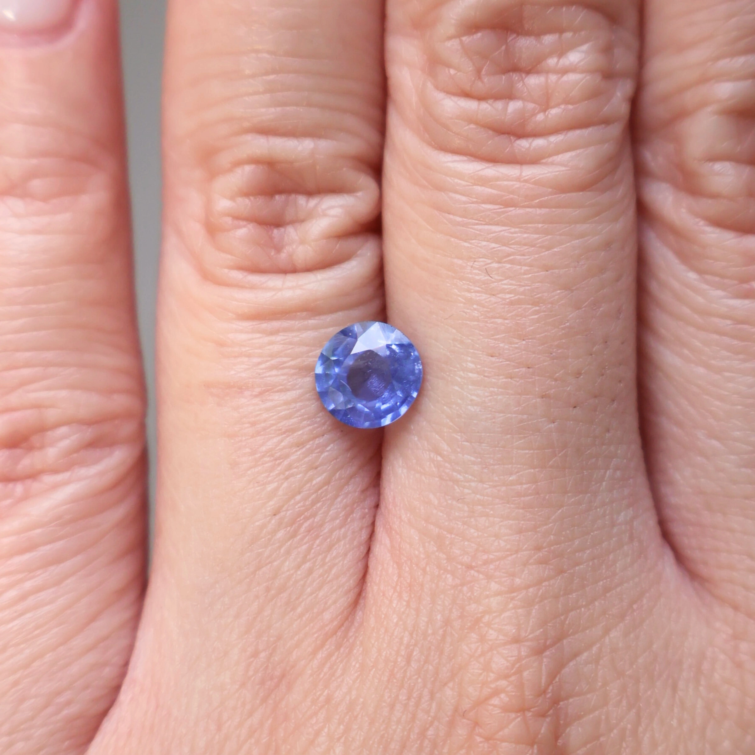 Violetish Blue Sapphire 1.35ct, Madagascar