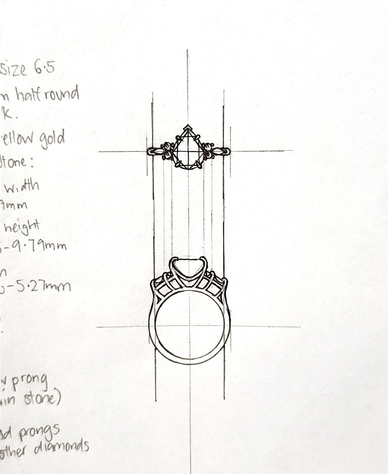 Initial Hand-Drawn Design